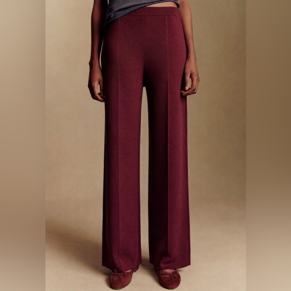 SEZANE
Matthew pants (burgundy) (size 12/fr44)